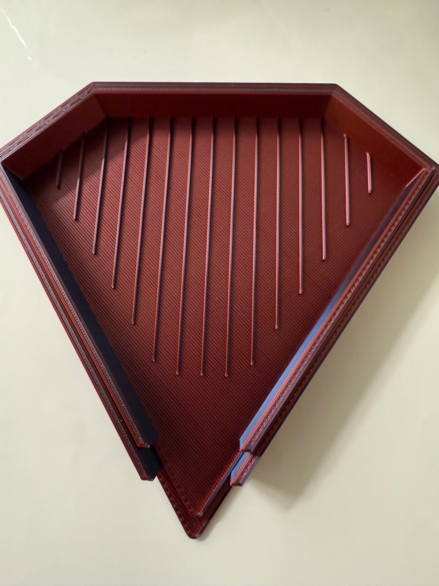 Diamond tray set/ set includes two trays