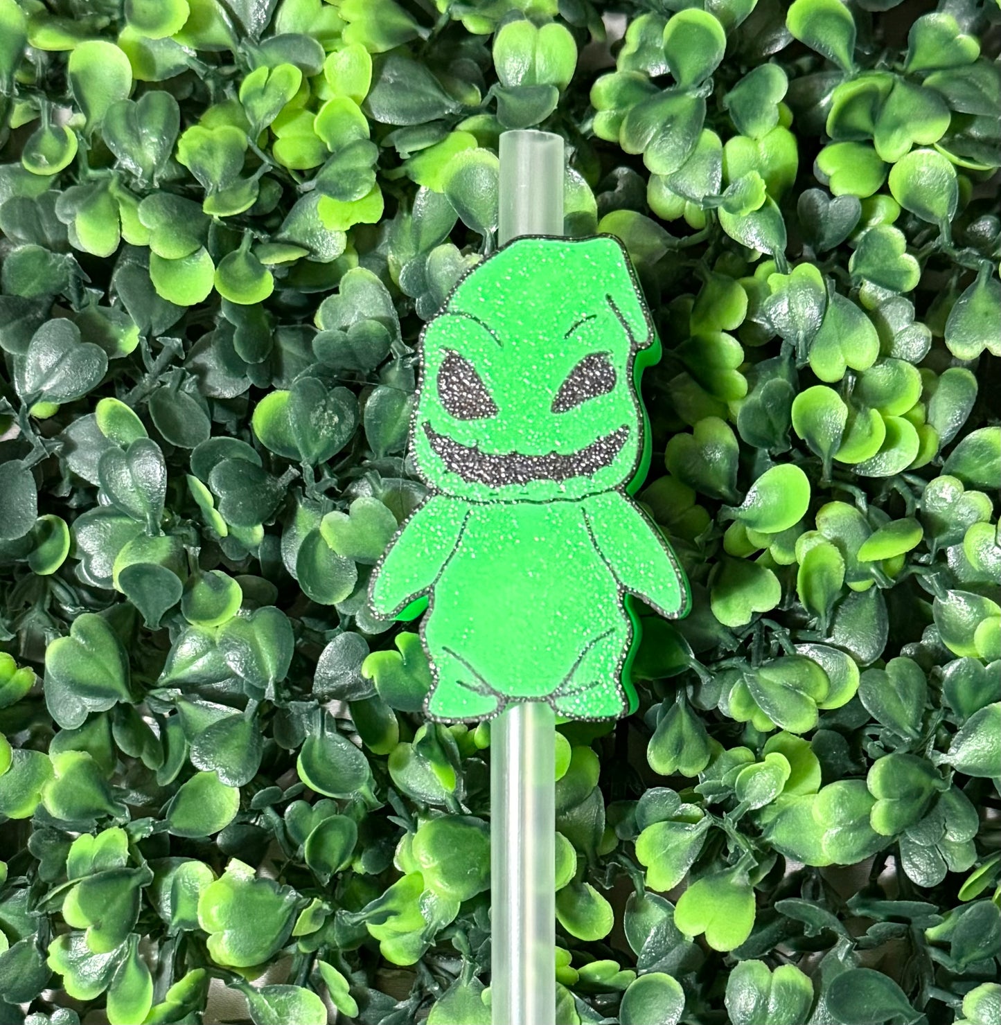 Green guy straw topper 10mm