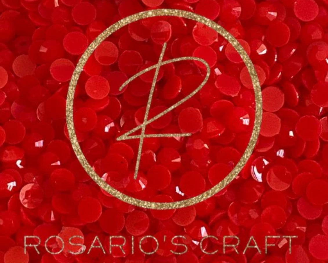 OPAQUE JELLY RESIN RHINESTONE SCOOPS