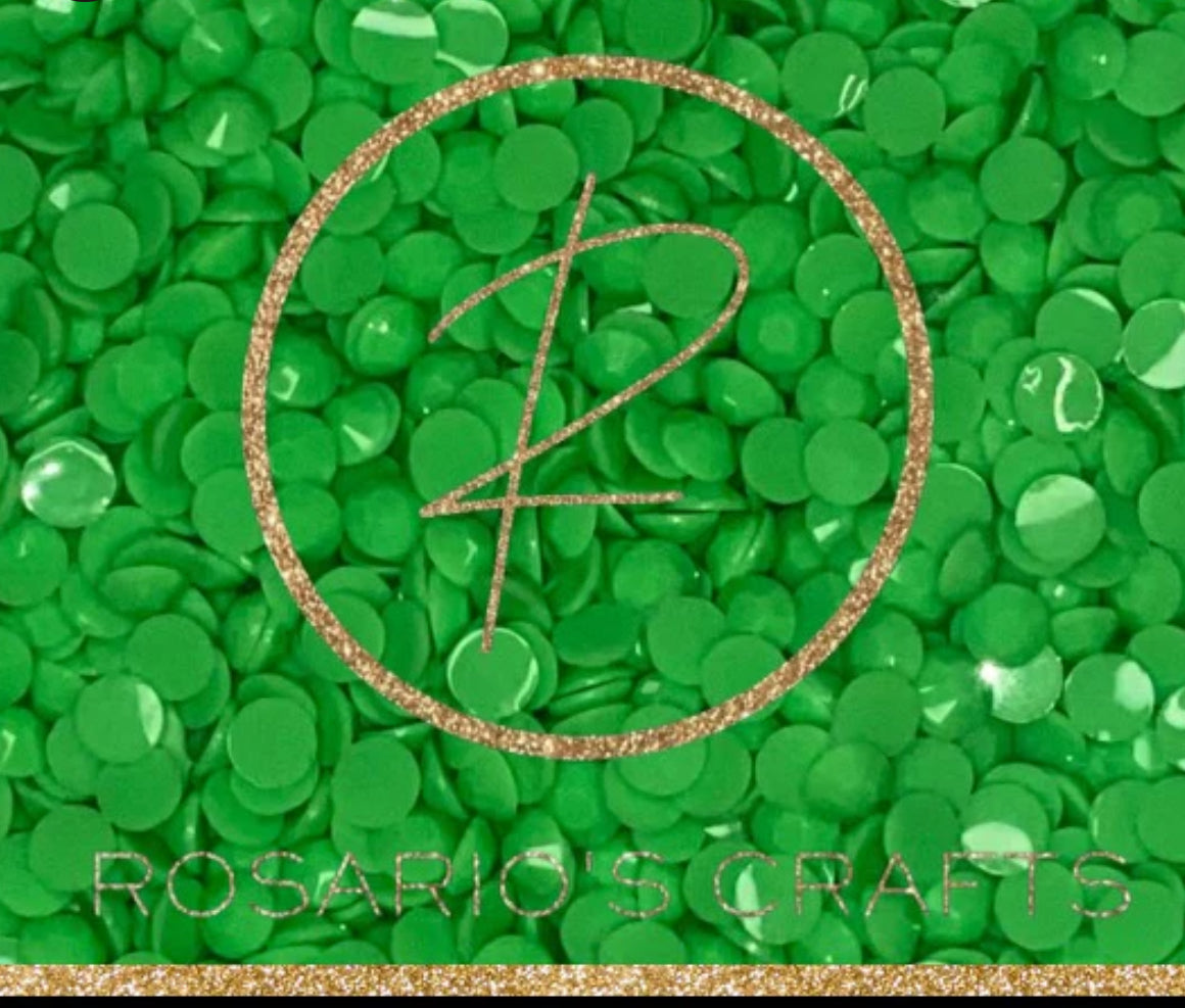 OPAQUE JELLY RESIN RHINESTONE SCOOPS