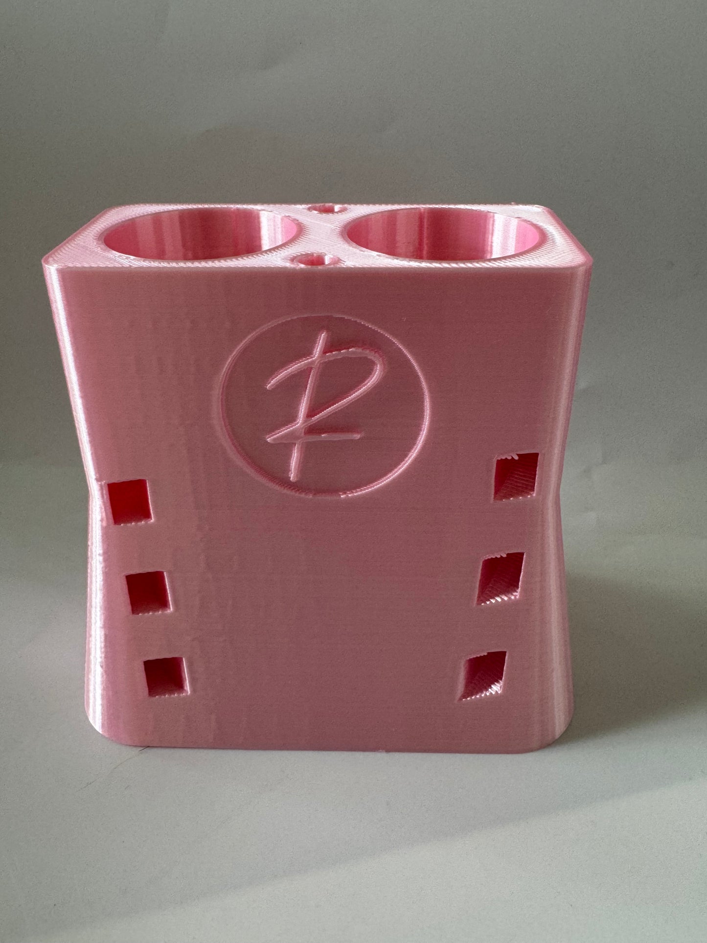 Double glue bottle holder