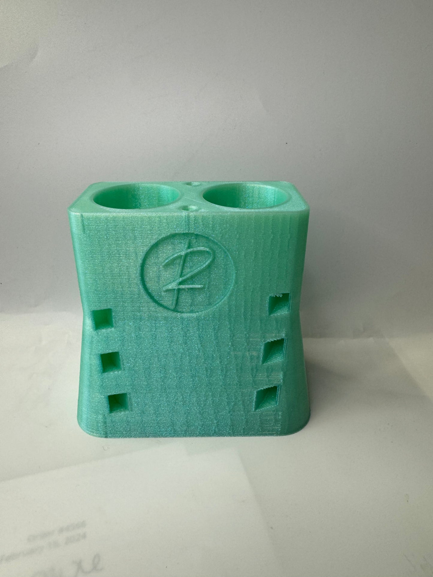 Double glue bottle holder