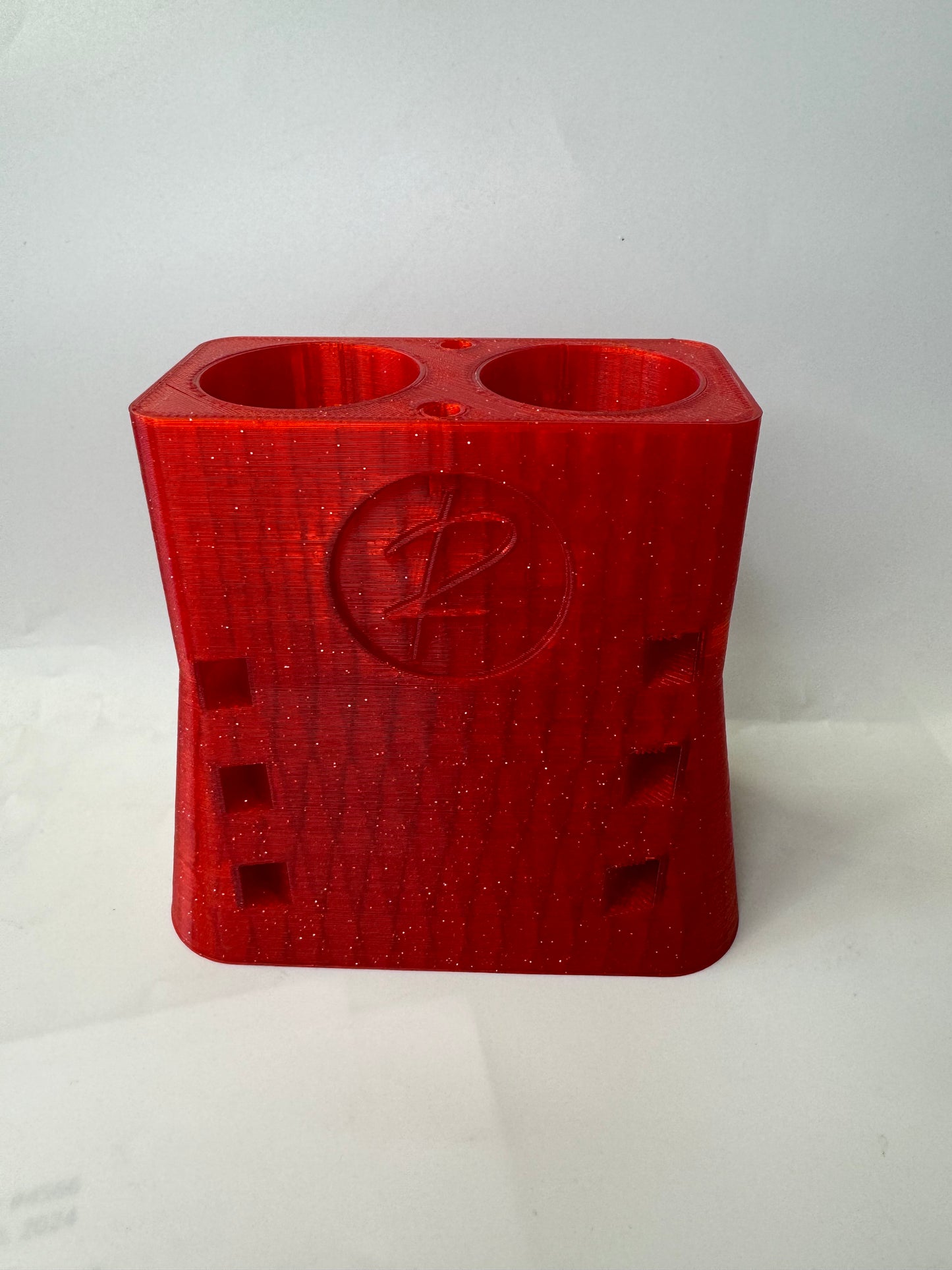 Double glue bottle holder