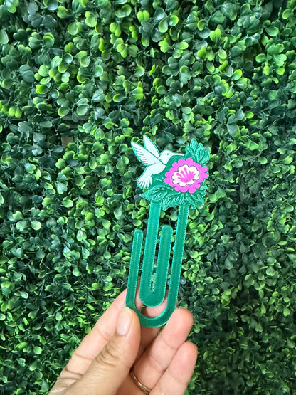 Humming bird paper clip /book mark