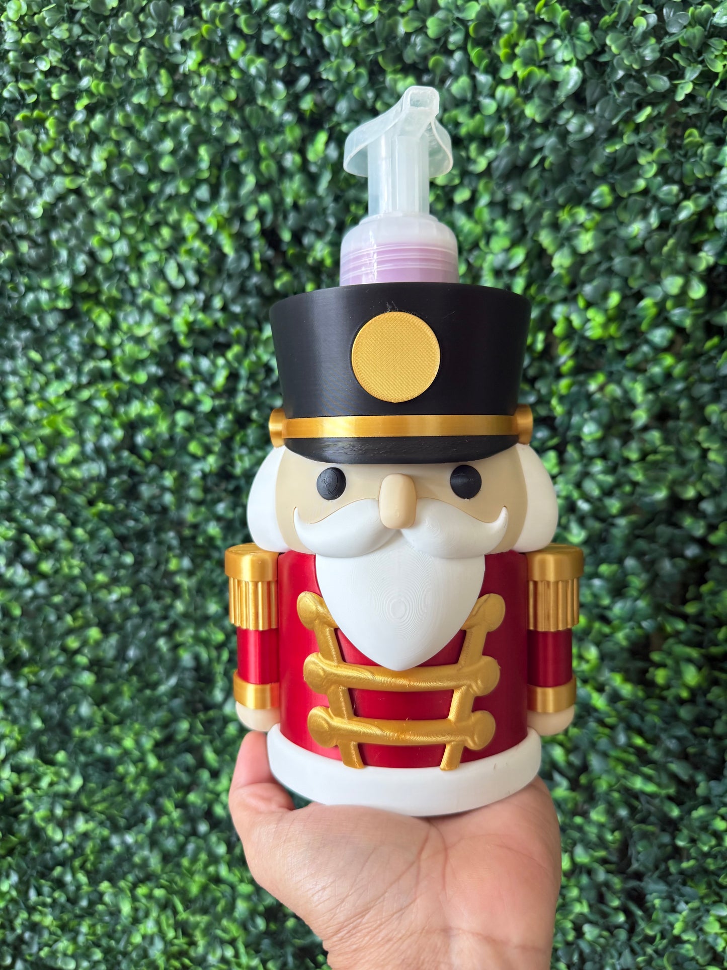 NUT CRACKER FOAM SOAP COVER