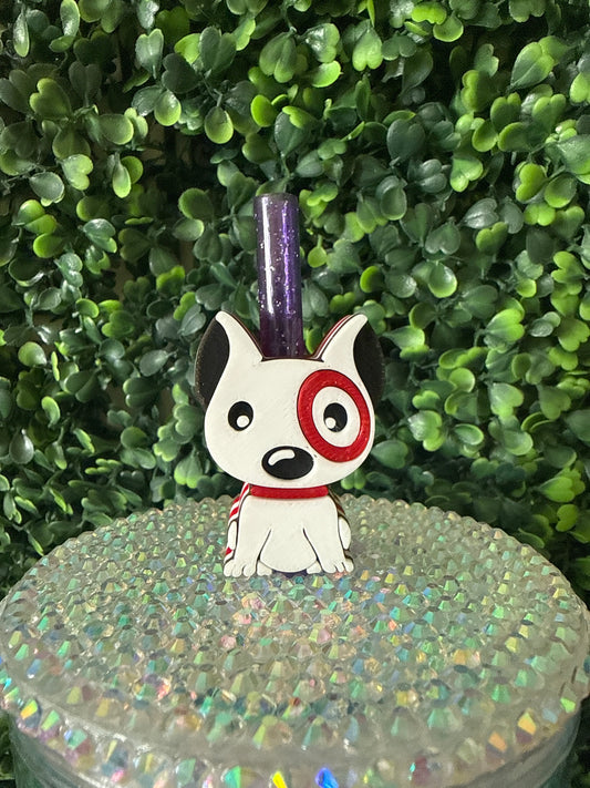 Circle store dog straw topper
