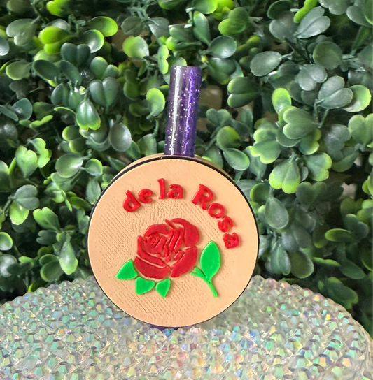 Mazapan straw topper