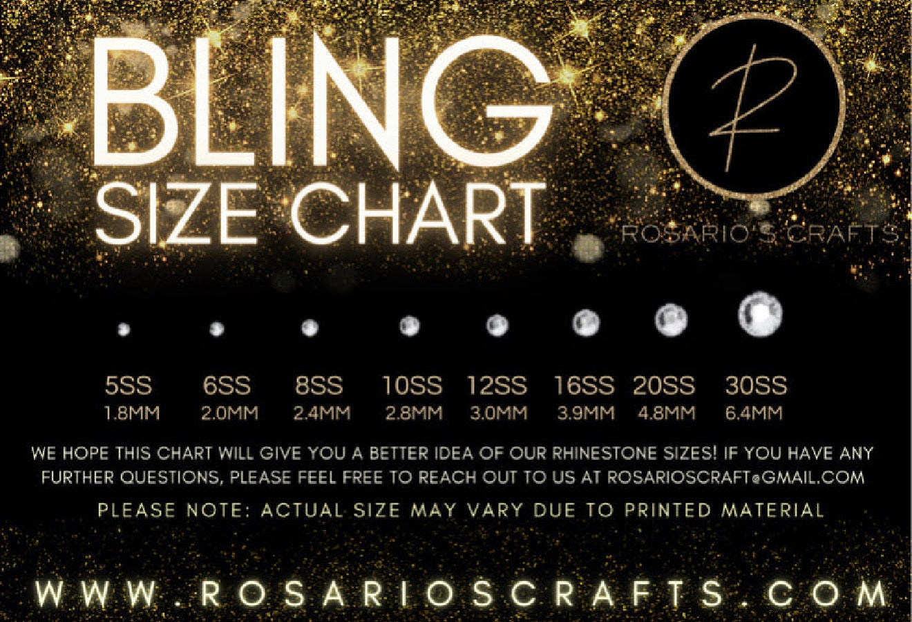 Sb Rhinestones Light sapphire SB Resin rhinestones by the size/scoop – ROSARIOS CRAFTS