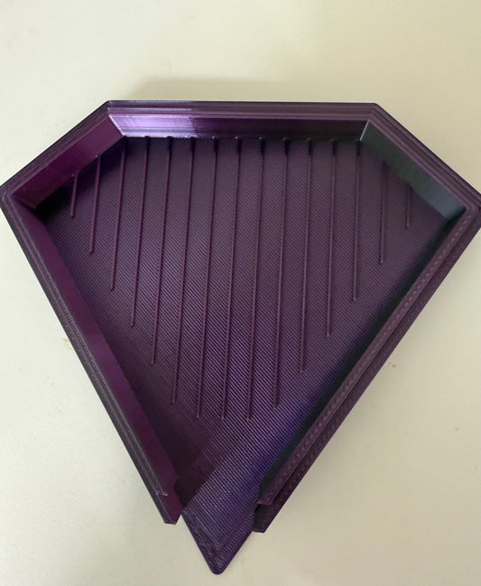 Diamond tray set/ set includes two trays