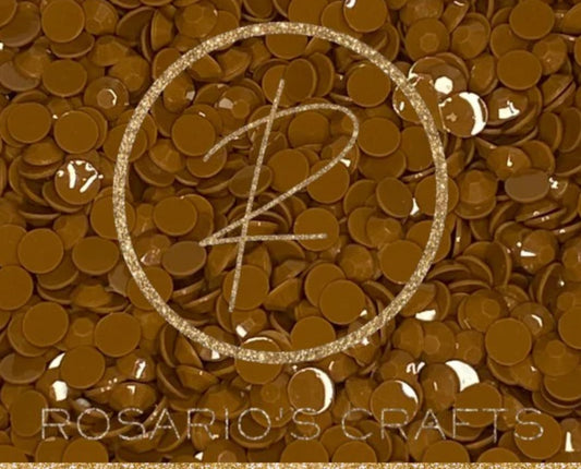 OPAQUE JELLY RESIN RHINESTONE SCOOPS