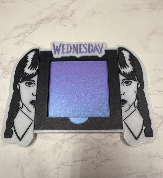 Wednesday stickey note pad holder