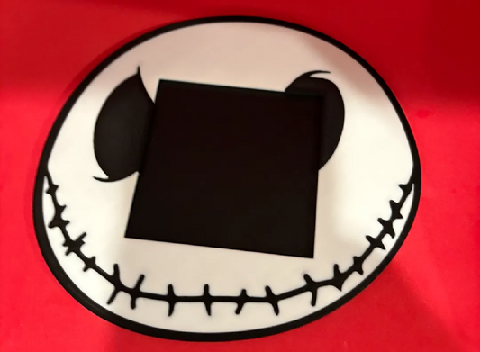 Skeleton sticky note holder