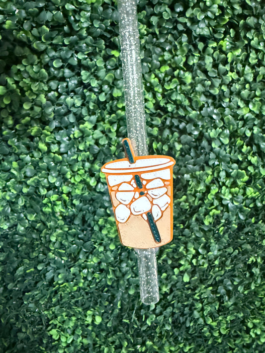 ICED COFFE STRAW TOPPER