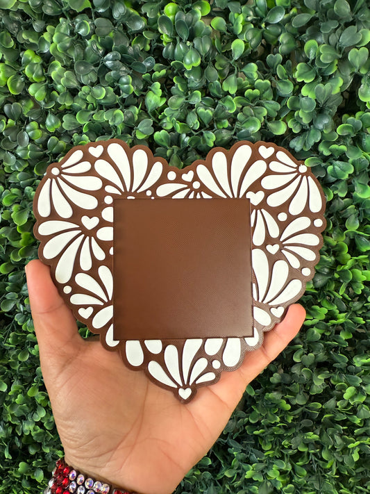 Talavera note pad holder