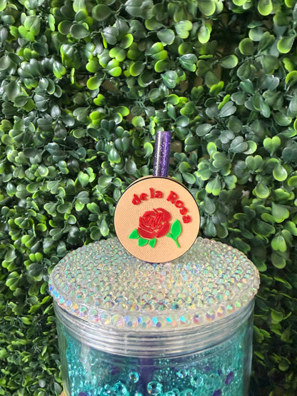 Mazapan straw topper