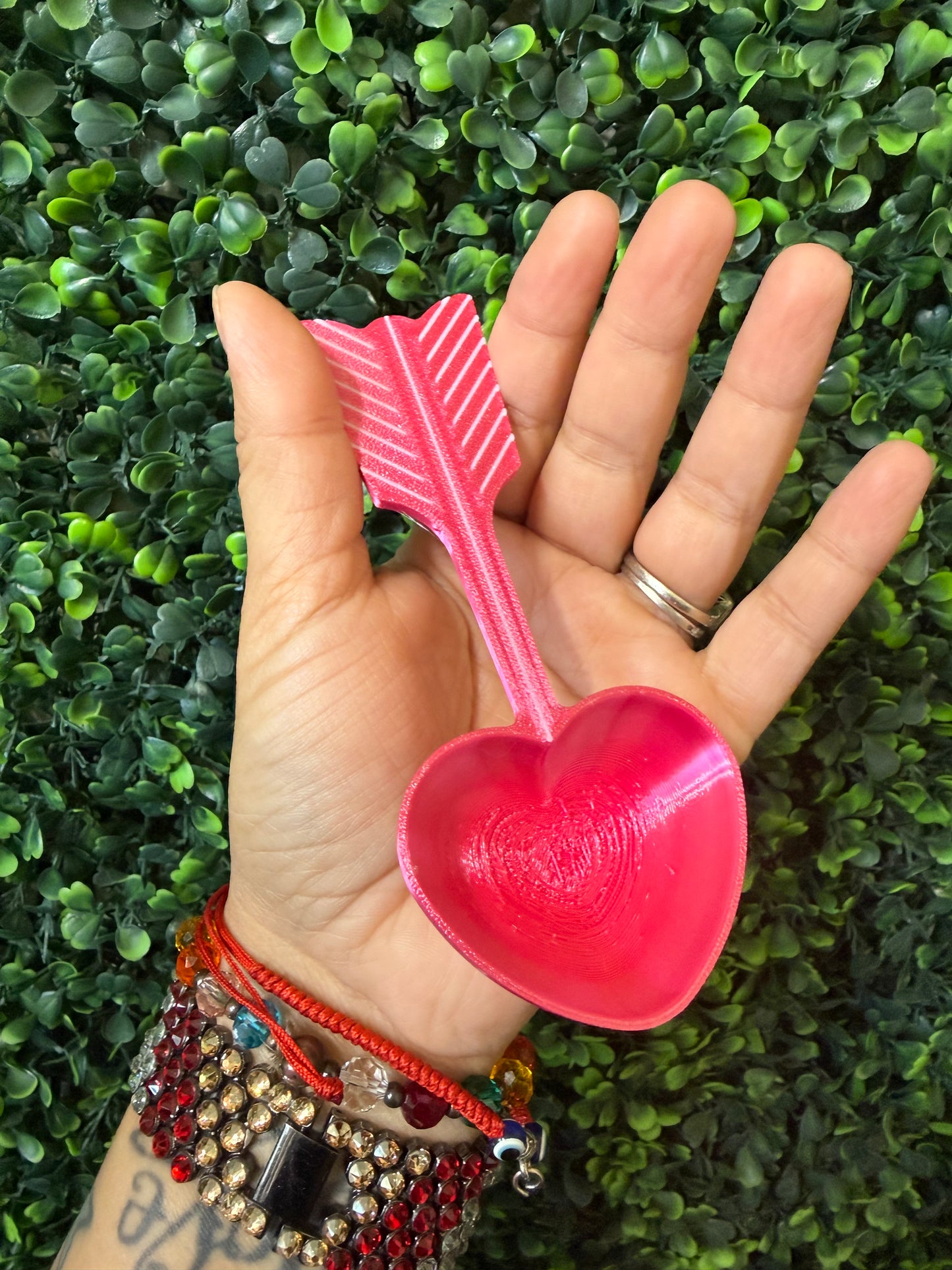 3 d printed heart shape scoops