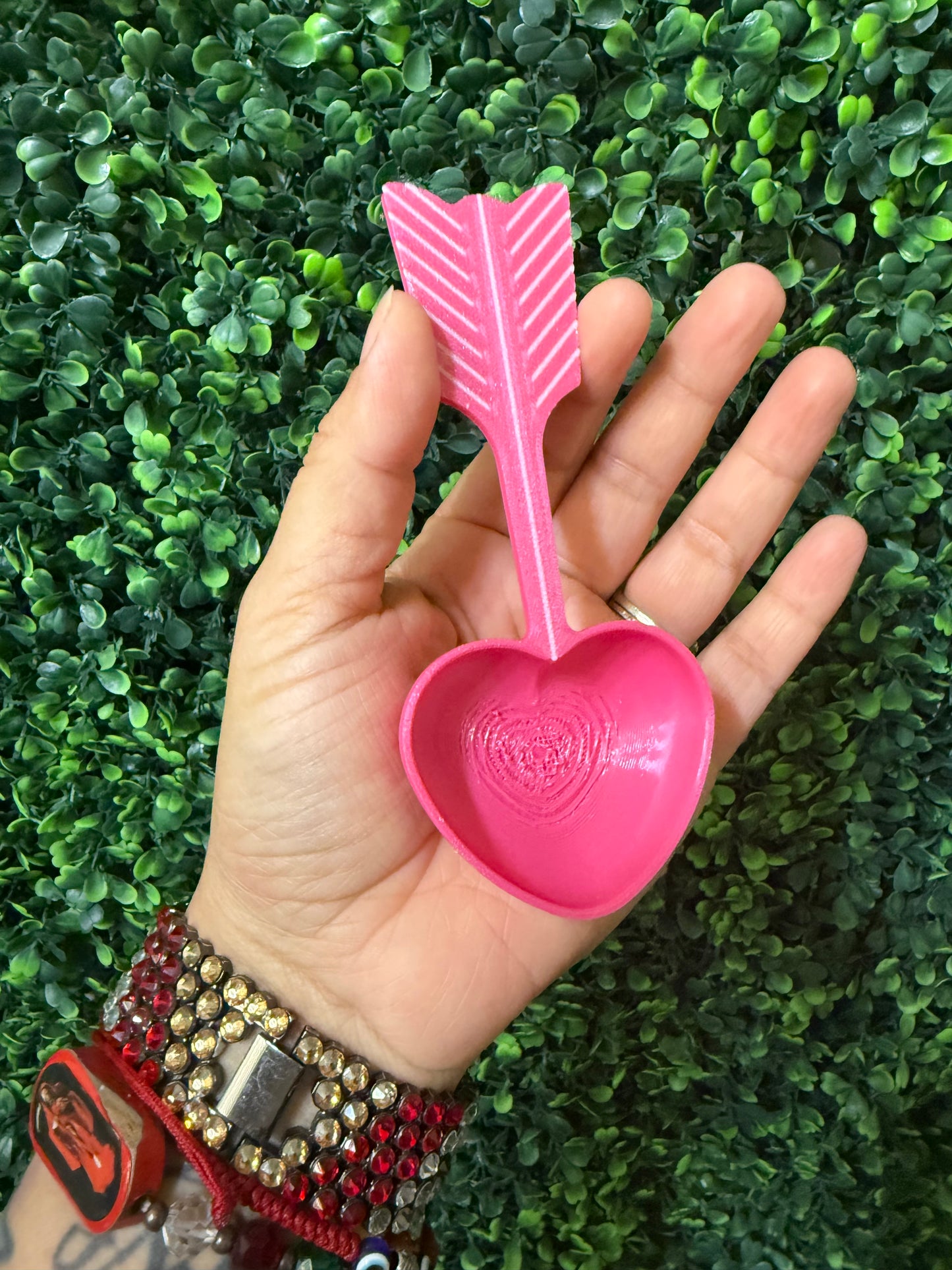 3 d printed heart shape scoops