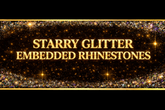 Starry glitter transparent