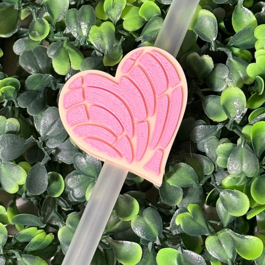 Conchita heart straw topper