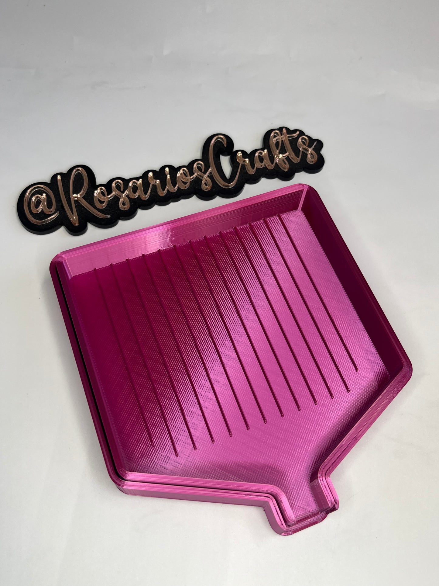 3d printed rhinestone printed trays