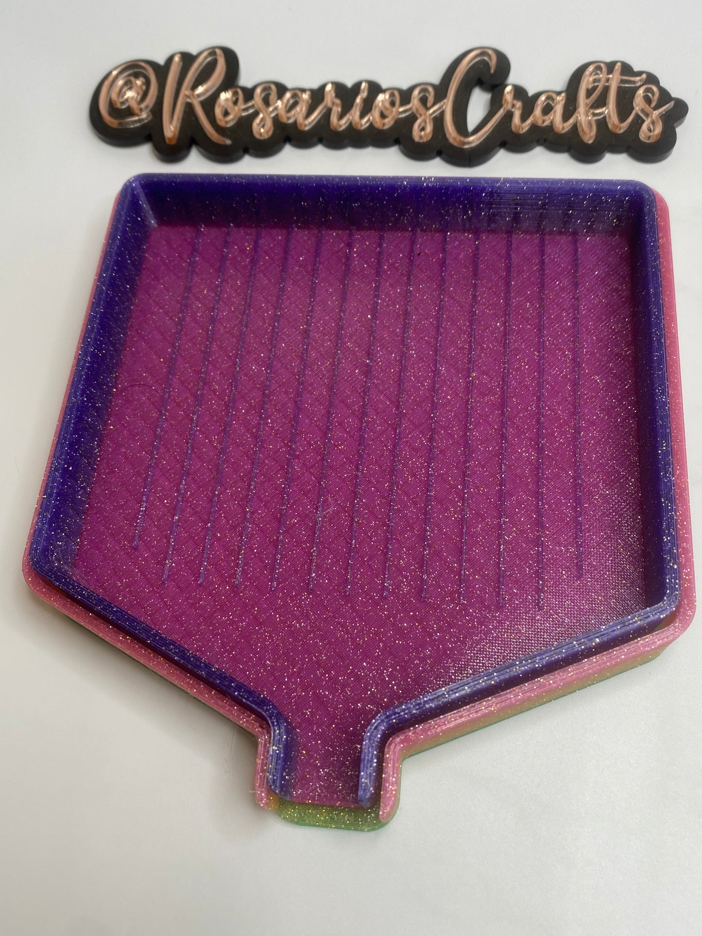 3d printed rhinestone printed trays