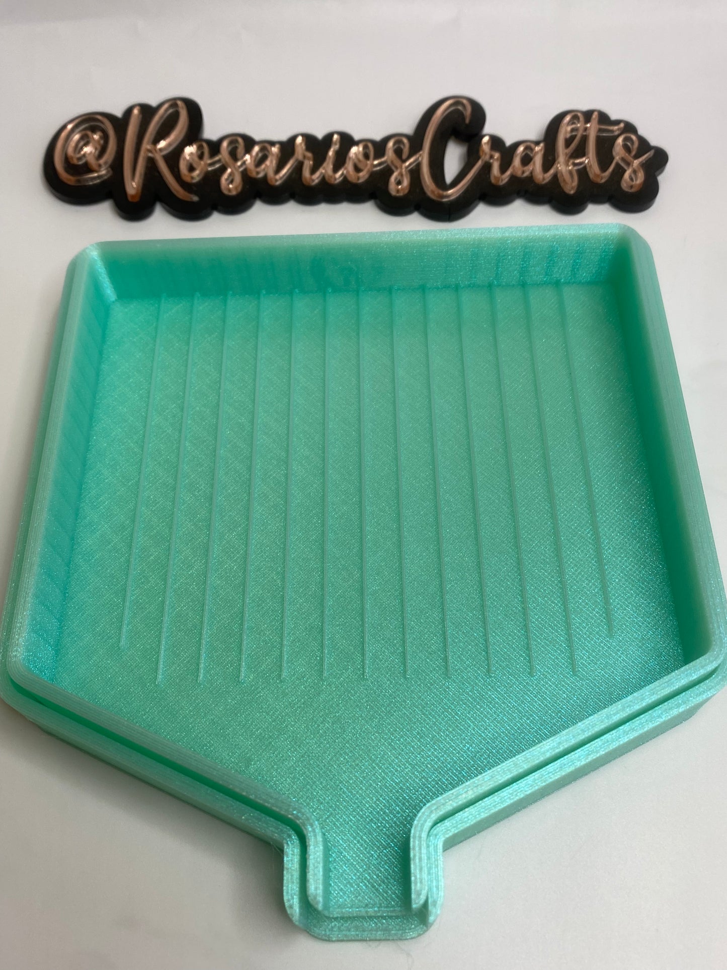 3d printed rhinestone printed trays