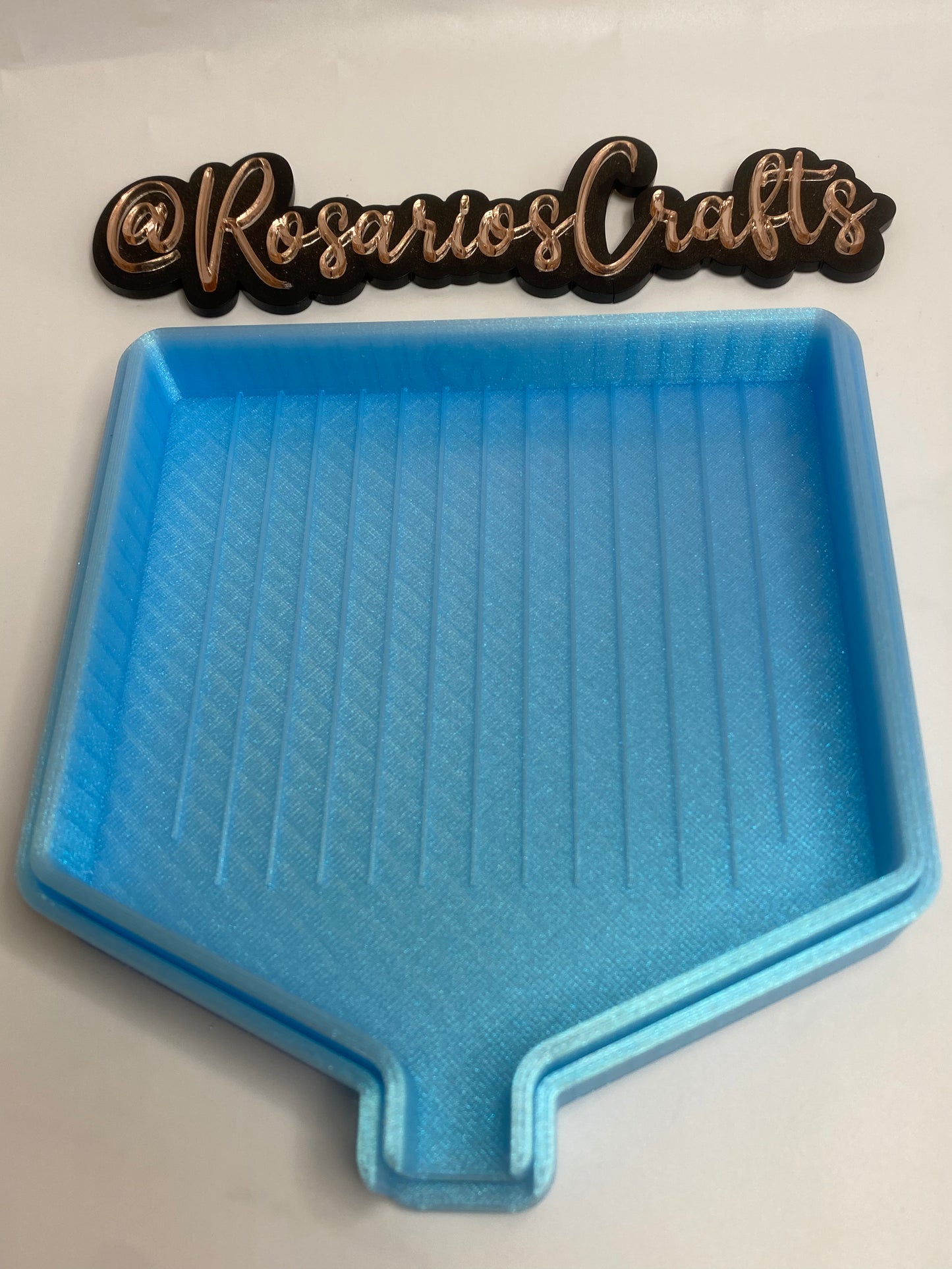 3d printed rhinestone printed trays