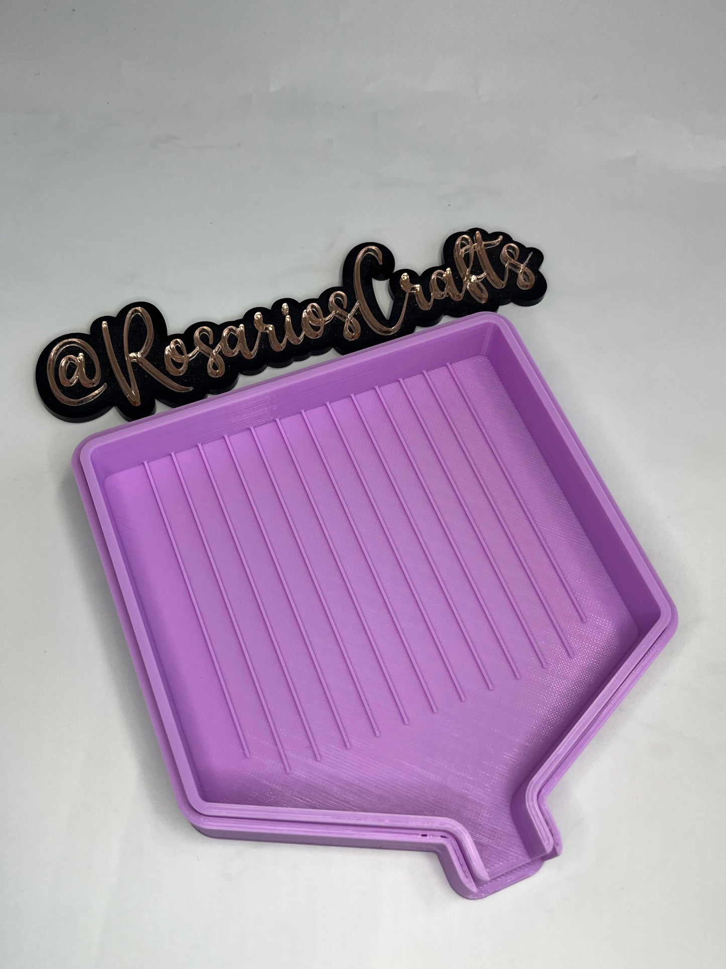 3d printed rhinestone printed trays