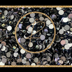 BLACK DIAMOND GLASS RHINESTONES